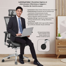 Laden Sie das Bild in den Galerie-Viewer, SPOK ergonomischer Premium Chefsessel, Bürostuhl.