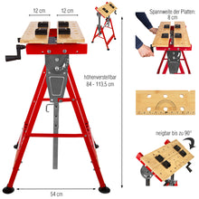 Laden Sie das Bild in den Galerie-Viewer, Werkbank, Spanntisch - Höhenverstellbar, neigbar. Auch für Profis.