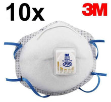 Laden Sie das Bild in den Galerie-Viewer, Profi-Atemschutzmaske 3M 8576 (KN95 - NIOSH P95) mit Cool Flow Ventil. Extrem dicht.