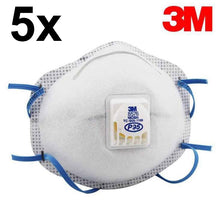 Laden Sie das Bild in den Galerie-Viewer, Profi-Atemschutzmaske 3M 8576 (KN95 - NIOSH P95) mit Cool Flow Ventil. Extrem dicht.