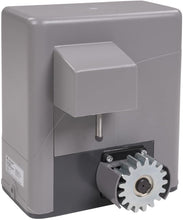 Laden Sie das Bild in den Galerie-Viewer, Schiebetorantrieb (Komplettset) mit Elektromotor und Zahnstangen. Torgewicht bis 600 kg. Inkl. Fernbedienung