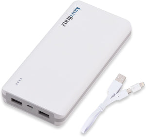 Starke Powerbank 30.000 mAh. Original Krafthertz, schweres externes Akkuladegerät. Tragbar.