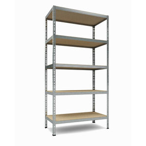 Schwerlastregale 180 x 90 x 40 cm 5 Böden - bis 875 kg