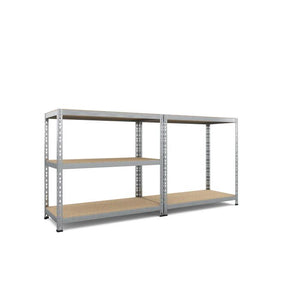 Schwerlastregale 180 x 90 x 40 cm 5 Böden - bis 875 kg