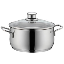 Laden Sie das Bild in den Galerie-Viewer, WMF Transtherm Marken-Kochtopfset 8 tlg. (4 Töpfe)