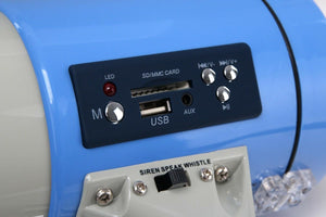 Megaphon extrem (mit MP3 )und Voice Recording 25W 50W und 80W bis 1000 Meter Hörweite