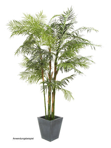 Künstliche Cycas-Rohr-Palme, 280 cm Höhe. Pflegefrei.