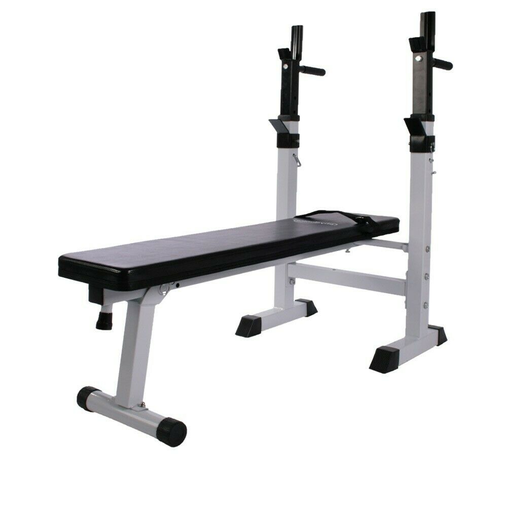 Banc De Musculation Kelton Avenger HL4 - Banc Plat Inclinable 500kg - Acier Noir