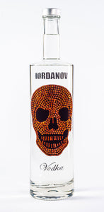 0,7 Liter Iordanov Vodka Diamond Skull Edition aus ca. 1000 Kristallen (57,00€ / L.)