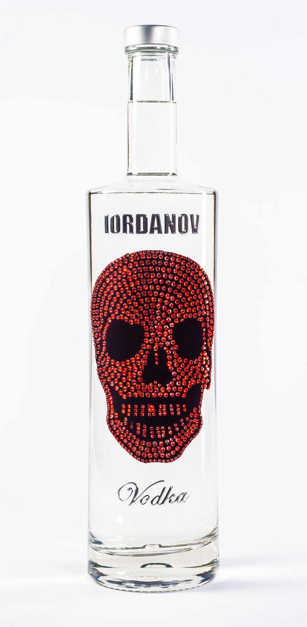 1 Liter Iordanov Vodka Diamond Skull Edition aus ca. 1000 Kristallen