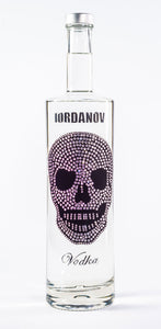 0,7 Liter Iordanov Vodka Diamond Skull Edition aus ca. 1000 Kristallen (57,00€ / L.)