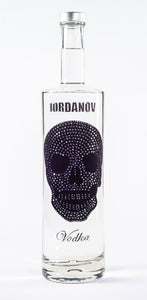 0,7 Liter Iordanov Vodka Diamond Skull Edition aus ca. 1000 Kristallen (57,00€ / L.)