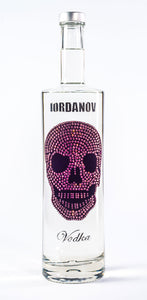 0,7 Liter Iordanov Vodka Diamond Skull Edition aus ca. 1000 Kristallen (57,00€ / L.)