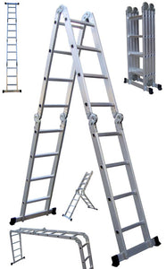 Multifunktionsklappleiter  4,60 m oder 5,7 m Länge. Einklappbar.