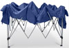 Faltpavillons 3 x 3 Meter Blau