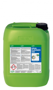 50% Rabatt: 10 Liter Konzentrat - VIRAL CLEANER 300® - Flächenreiniger, z.B. gegen COVID-19