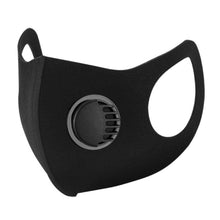 Laden Sie das Bild in den Galerie-Viewer, Community Masken: Designer Ventil-Gesichtsmaske - Black Label - (waschbar)