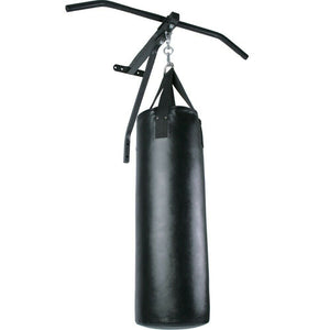 Boxsack mit Klimmzugstange Set Wandhalterung Gefüllt Sandsack Boxen Punching Bag