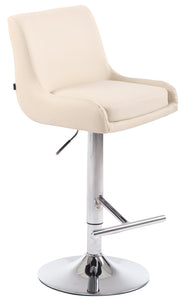 Barhocker mit Leder-Sitz und Lehne CLUBBER