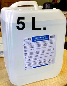 Handdesinfektion DISFEKT® diverse Größen, Händedesinfektionsmittel, ohne Alkohol, wirkt z.B. gegen SARS CoV2 (Covid19)