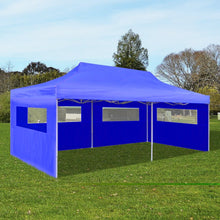 Laden Sie das Bild in den Galerie-Viewer, Faltpavillons, ganz einfach aufzustellen,  in 3 Farben 3 x 6 m (18 qm)