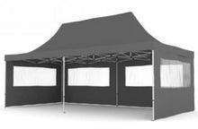Laden Sie das Bild in den Galerie-Viewer, Faltpavillons, ganz einfach aufzustellen,  in 3 Farben 3 x 6 m (18 qm)