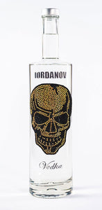 1 Liter Iordanov Vodka Diamond Skull Edition aus ca. 1000 Kristallen