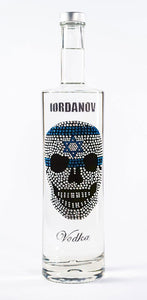 0,7 Liter Iordanov Vodka Diamond Skull Edition aus ca. 1000 Kristallen (57,00€ / L.)