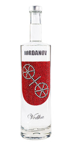 0,7 Liter Iordanov Vodka Diamond Skull Edition aus ca. 1000 Kristallen (57,00€ / L.)