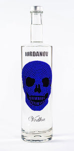 0,7 Liter Iordanov Vodka Diamond Skull Edition aus ca. 1000 Kristallen (57,00€ / L.)