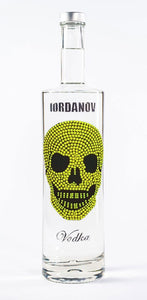 0,7 Liter Iordanov Vodka Diamond Skull Edition aus ca. 1000 Kristallen (57,00€ / L.)