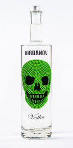 0,7 Liter Iordanov Vodka Diamond Skull Edition aus ca. 1000 Kristallen (57,00€ / L.)