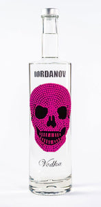 0,7 Liter Iordanov Vodka Diamond Skull Edition aus ca. 1000 Kristallen (57,00€ / L.)