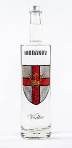 0,7 Liter Iordanov Vodka Diamond Skull Edition aus ca. 1000 Kristallen (57,00€ / L.)