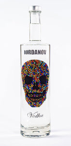 1 Liter Iordanov Vodka Diamond Skull Edition aus ca. 1000 Kristallen