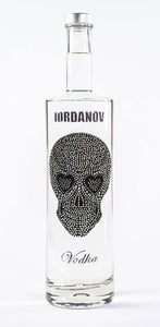 0,7 Liter Iordanov Vodka Diamond Skull Edition aus ca. 1000 Kristallen (57,00€ / L.)