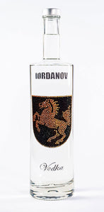 0,7 Liter Iordanov Vodka Diamond Skull Edition aus ca. 1000 Kristallen (57,00€ / L.)