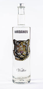 0,7 Liter Iordanov Vodka Diamond Skull Edition aus ca. 1000 Kristallen (57,00€ / L.)