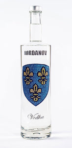 0,7 Liter Iordanov Vodka Diamond Skull Edition aus ca. 1000 Kristallen (57,00€ / L.)