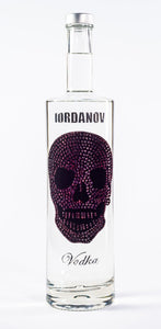 0,7 Liter Iordanov Vodka Diamond Skull Edition aus ca. 1000 Kristallen (57,00€ / L.)