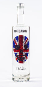 1 Liter Iordanov Vodka Diamond Skull Edition aus ca. 1000 Kristallen