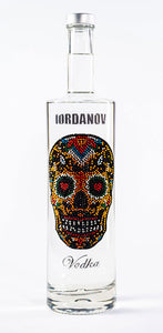 1 Liter Iordanov Vodka Diamond Skull Edition aus ca. 1000 Kristallen