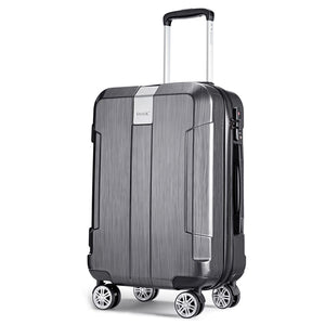 Luxus Handgepäck Koffer Trolley. Extrem stabil aus Polycarbonat! Schwarz, Silber, Anthrazit oder Blau.