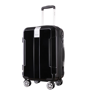 Luxus Handgepäck Koffer Trolley. Extrem stabil aus Polycarbonat! Schwarz, Silber, Anthrazit oder Blau.