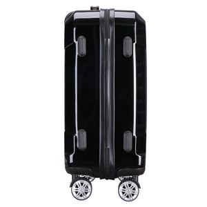 Luxus Handgepäck Koffer Trolley. Extrem stabil aus Polycarbonat! Schwarz, Silber, Anthrazit oder Blau.