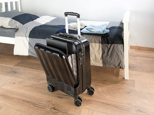 Notebook-Handgepäck-Trolley mit Laptopfach und USB-Ladevorrichtung