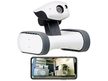 Laden Sie das Bild in den Galerie-Viewer, Roboter-Überwachungskamera HD hochauflösend. IR-Nachtsicht. Weltweit fernsteuerbar.