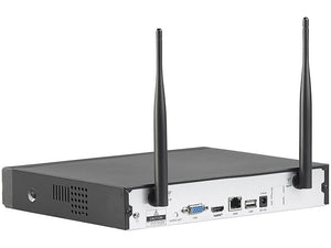 Kamera-Überwachungssystem mit 8 WLAN-Internetkameras Full-HD-Auflösung 1.920 x 1.080 Pixel (1080p)