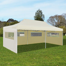 Laden Sie das Bild in den Galerie-Viewer, Faltpavillons, ganz einfach aufzustellen,  in 3 Farben 3 x 6 m (18 qm)