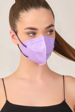 Laden Sie das Bild in den Galerie-Viewer, FFP2 Purple Atemschutzmasken Sondermodell 5-lagig. (CE2841 EN 149:2001 + A1:2009)